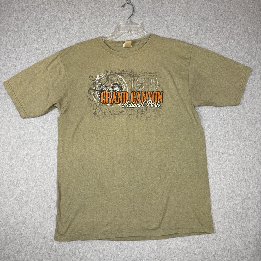 Grand Canyon National Park Graphic T Shirt 90s 2000s Adult XL Eco Mountain Vtg